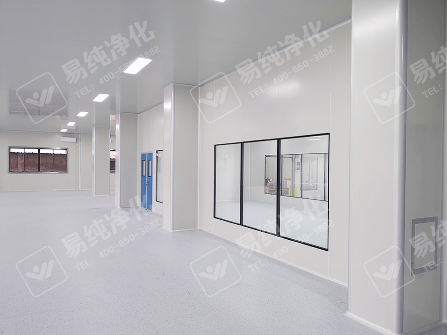 整體工程采用手工板裝修改造，吊頂采用手工單玻鎂凈化板，墻體采用手工巖棉板.jpg